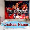 Individueller Name oder Text FC Barcelona Ultimatives Fußball-Wandteppich Frühling Tapisserie Hintergrundtuch HD Hängendes Tuch Wandteppich Heimdekoration