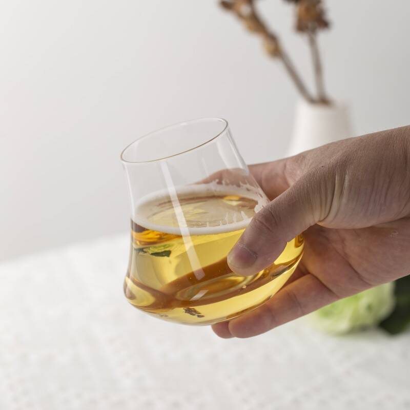 Verre à whisky 350 ml avec glaçons pour dégustation de vin, whisky, cocktail, bière, café, lait, verre à whisky