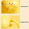 Milk Powder Box Formula Dispenser with Scoop Food Grade No Odor Cute Duckling Shape Formula Storage Container Baby Milk Powder Snacks Nuts Box