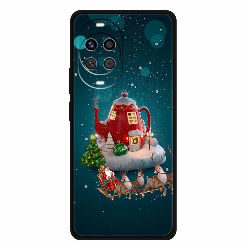 Phone Case For Huawei Nova 14 Pro Soft TPU Back Cases For Nova14 Ultra 14pro Cartoons Christmas Gift Bumper Casing Para Cover