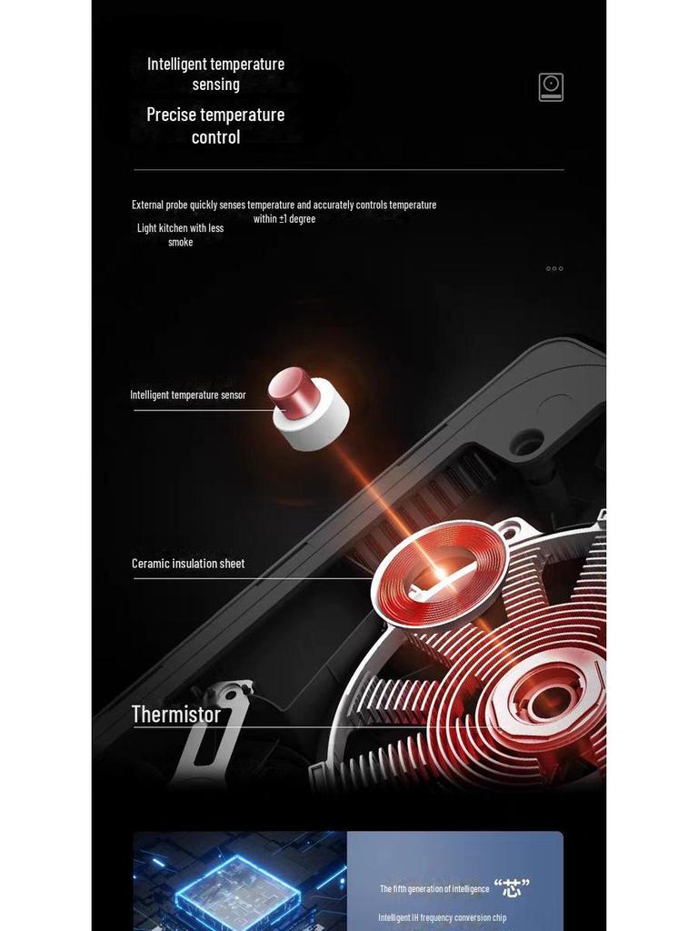 High-Power Multifunction Induction Cooker: Energy-Saving, Waterproof, Perfect for Stir-Fry and Hot Pot