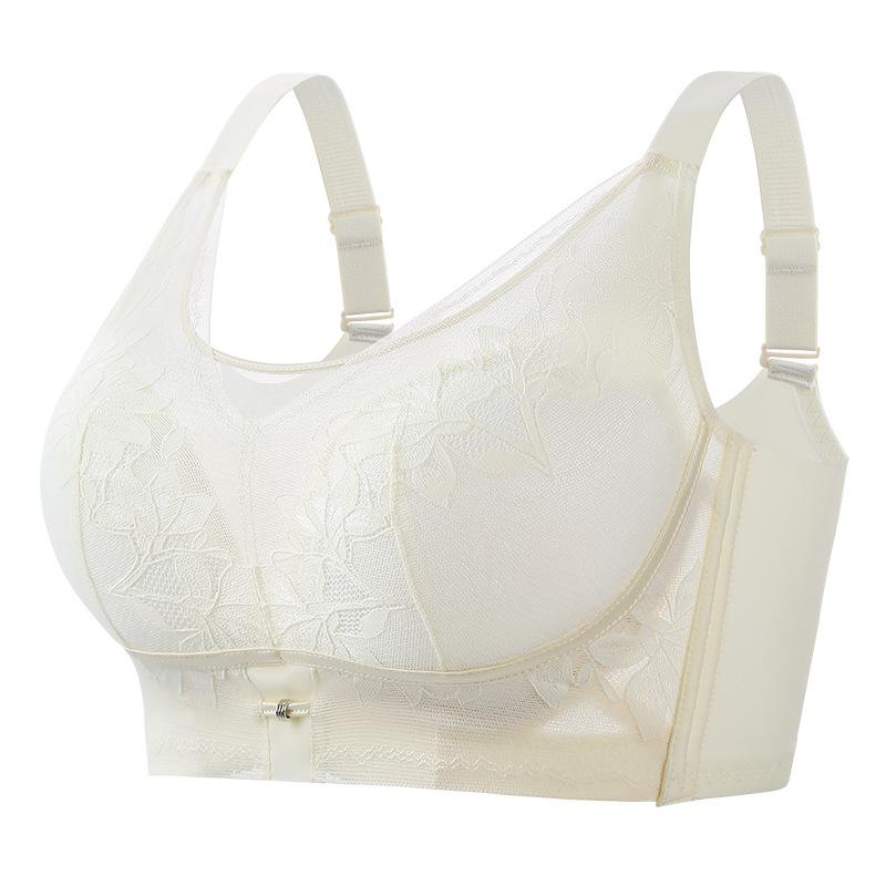 Ondergoed Dunne Sexy BH Zonder Beugel Dubbele Rij Push-up BH Verstelbare Grote Maat BH