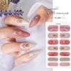 French Nail Art Semi Cured Gel Nail Stickers Glittering Nail Art Stickers  DIY NAil Art Making