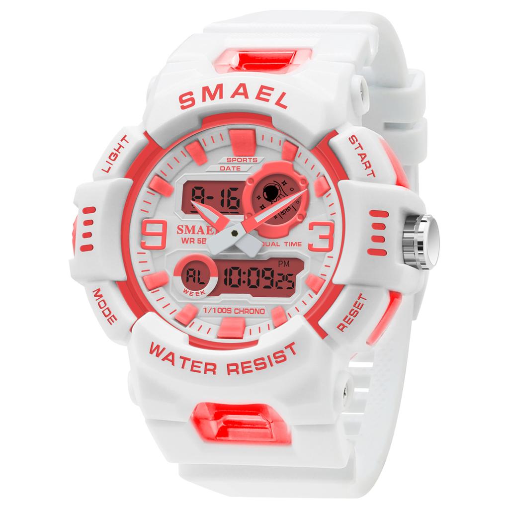 SMAEL Watch Student Youth Energy Candy Color Sports Wielofunkcyjny elektroniczny zegarek