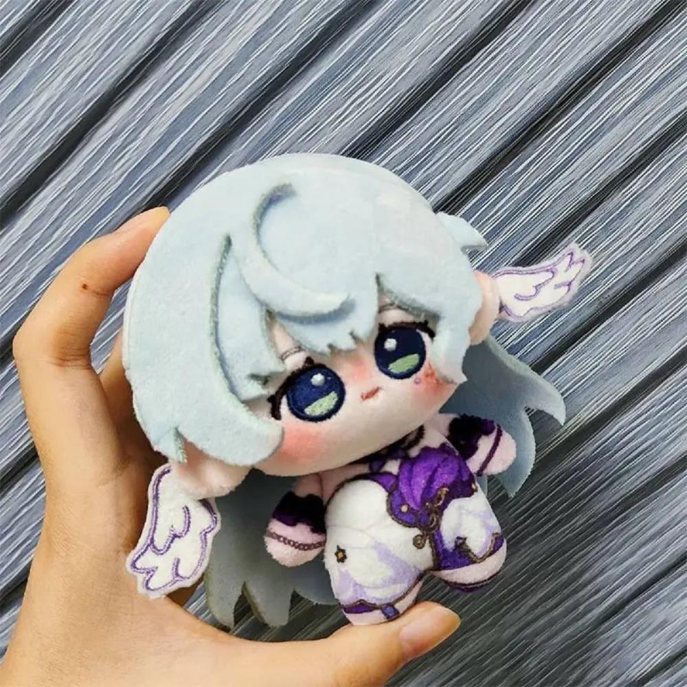 Stuffed 10cm Honkai: Star Rail Sunday Robin Cute Plush Doll Keychain for Fans Collection or Kids Adults Birthday Gift