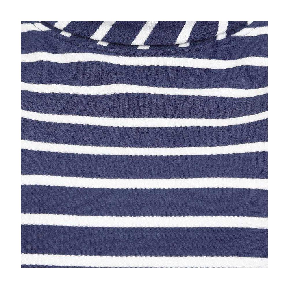 Lazy Jacks Womens/Ladies Striped Roll Neck Sweatshirt