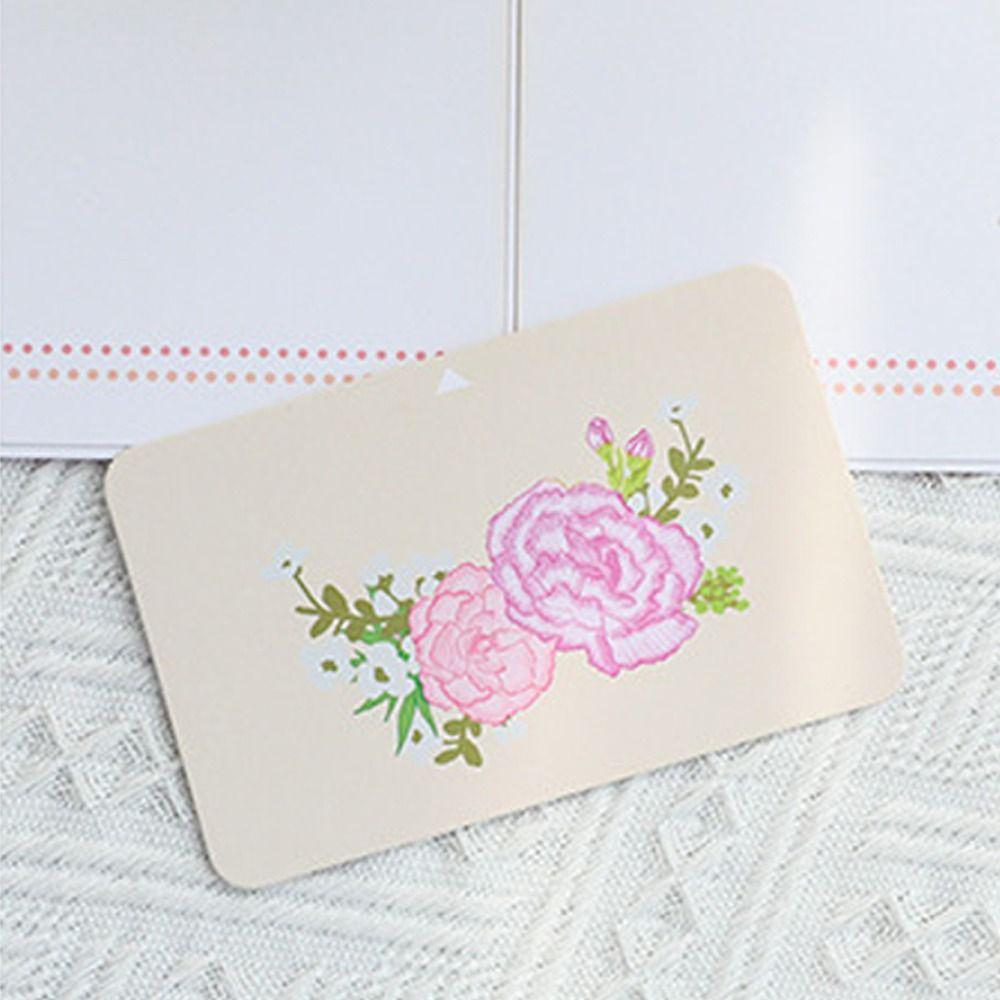 Paper 3D Pop Up Greeting Card Exquisite Happy Birthday Blessing Card Thanksgiving