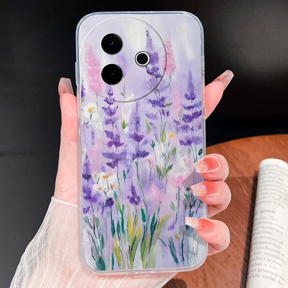 Case For Vivo Y39 Y38 5G Ocean Fish Transparent Phone Back Cover For VivoY 39 Y 38 Soft Slim TPU Silicone Lightweight Protectors