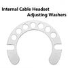 Quickly Bike Headsets Spacer Shims 1mm to 5mm Regulable Metal Spacers for Cycling Accessories