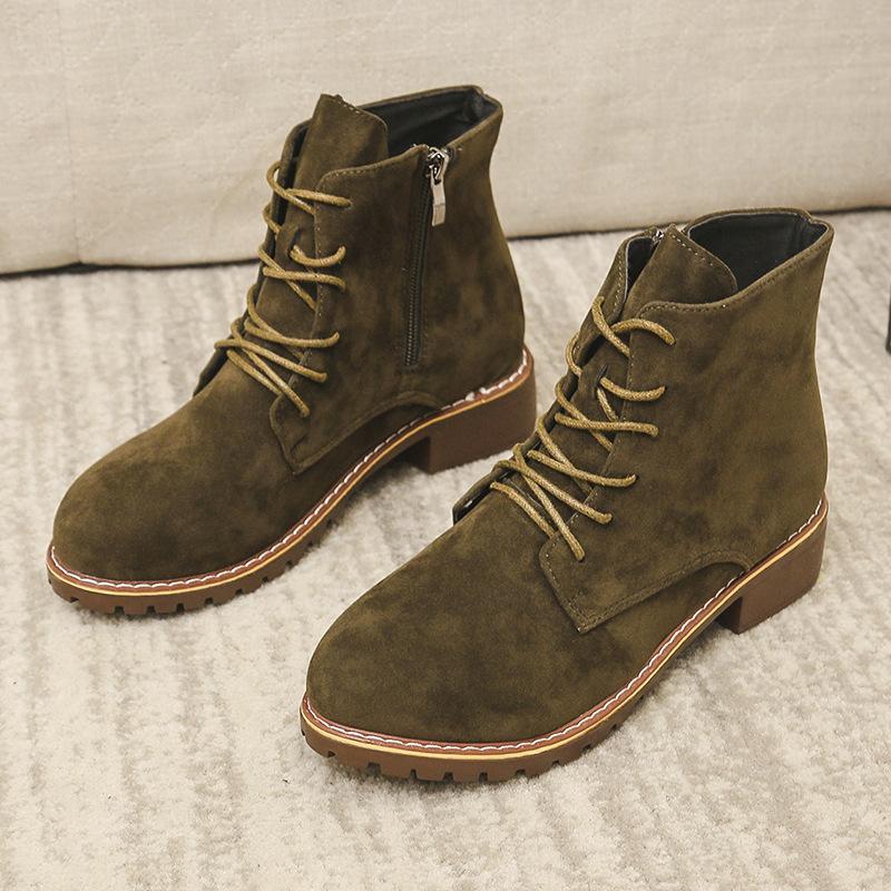 Европейские и американские короткие ботинки средней длины 2024 года — фото 10