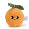 Orange Kreative Simulations-Frucht-Serie Plüschtiere Baby Beruhigungs-Spielzeug Plüschpuppe