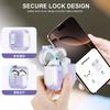 For Airpods 4 Case Magnet Security Lock Cover With Lanyard Full Body Protection Shockproof Earphone Charging Box For Airpods Pro 3 2