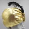 Ethnic Hat Dress Up Arab Pleated Turban Arabian Hats Ethnic Indian Pleated Cap Gold Cosplay Sultan Costume Headwear Unisex
