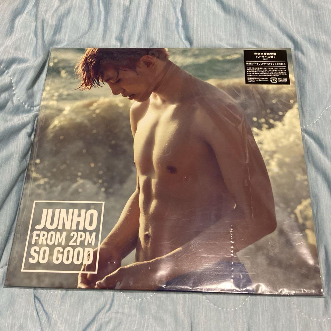 

[USED] Final price reduction 2PM JUNHO SO GOOD Limited edition LP edition