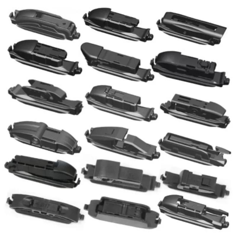 Wiper Replaceable Buckle Wiper Blade Connector Windscreen Wipers Parts1PCS Multifunctional Wiper Interface Buckle Boneless