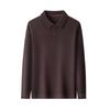 Men's Plus Velvet Thickened Hoodie with Polo Collar - Soft, Warm Autumn/Winter Style