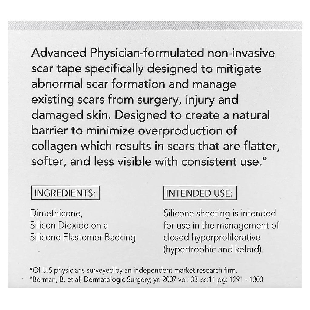 Healfast, 100% Silicone Scar Relief Roll