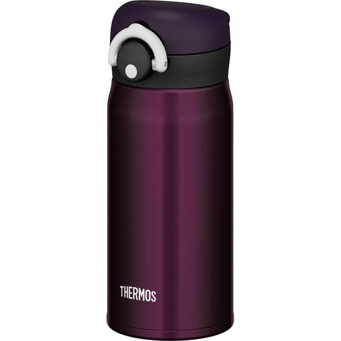 Thermos Portable Mug Vacuum Insulated [One-Touch Open Type] 350ml Midnight Black JNR-350 M-BK 350ml