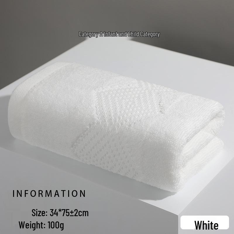 Thickened Soft Absorbent Cotton-Poly Face Towel - Gift for Home Use