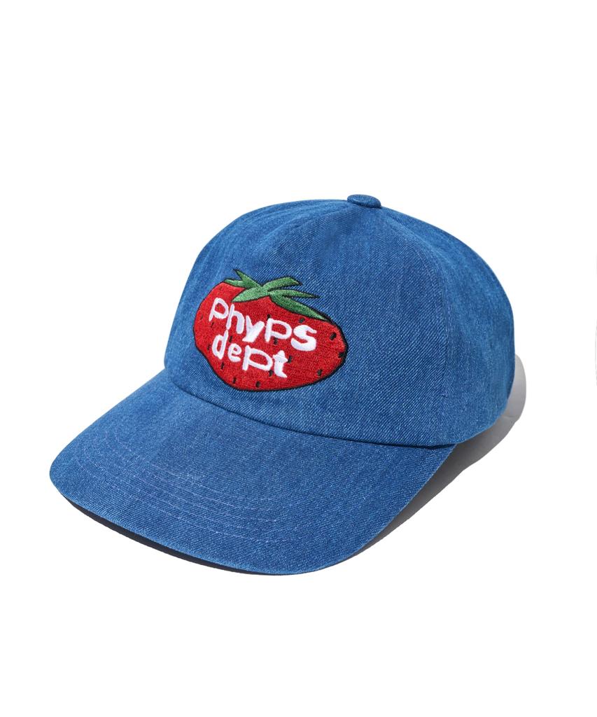 PHYSICAL DEPARTMENT Flat Strawberry Ball Cap_Blue