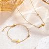 Elegant Titanium Steel Clavicle Chain: Delicate Fade, Light Shine, Unique Design