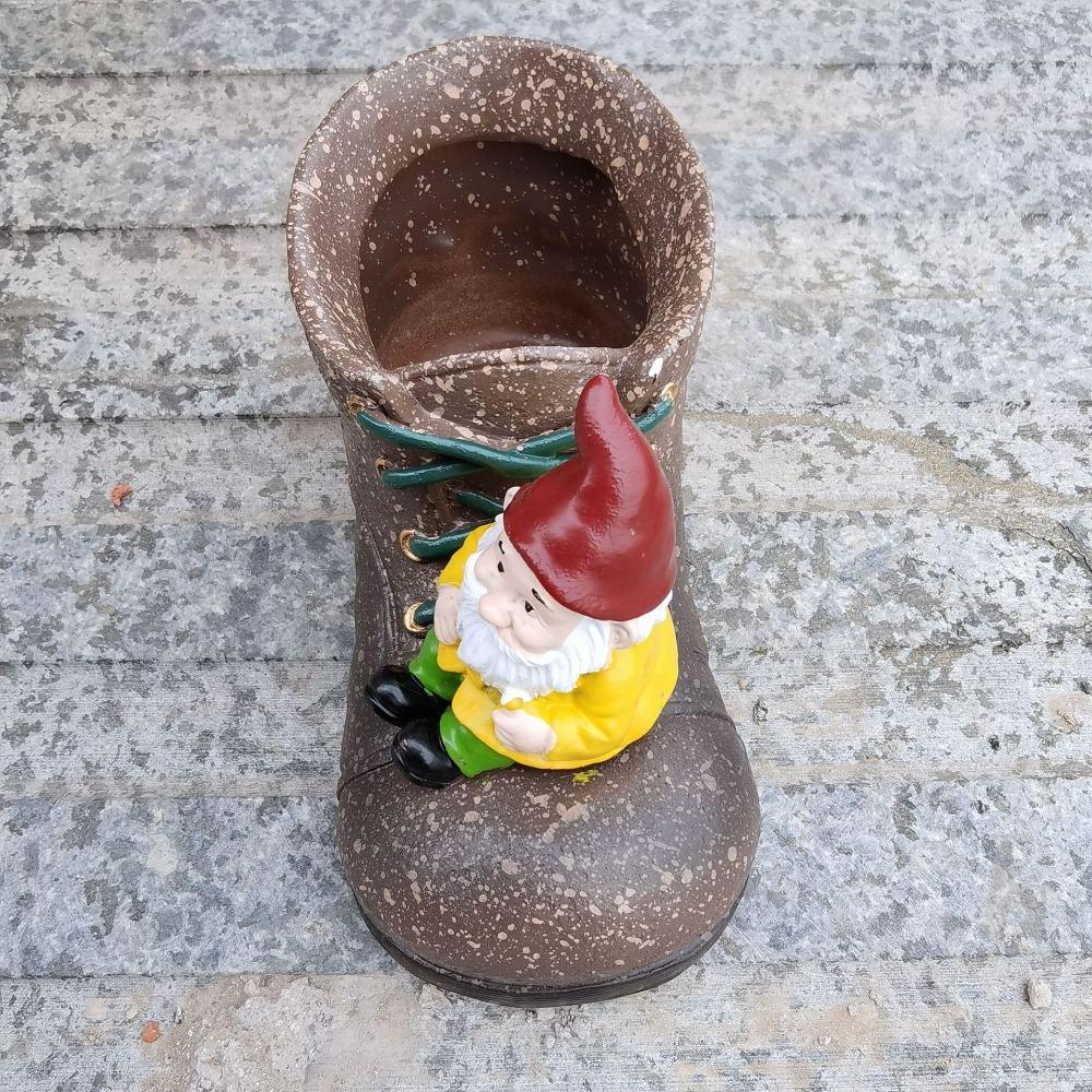 Resin Crafts Succulents Flower Pot Cartoon Pencil Holder Durable Planters Pot Birthday Gifts