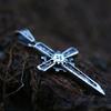 BEIER 2023 New Arrival Skull Cross Necklace Punk Men's Pendant Hip Hop Biker Stainless Steel Steampunk  Jewelry Wholesale