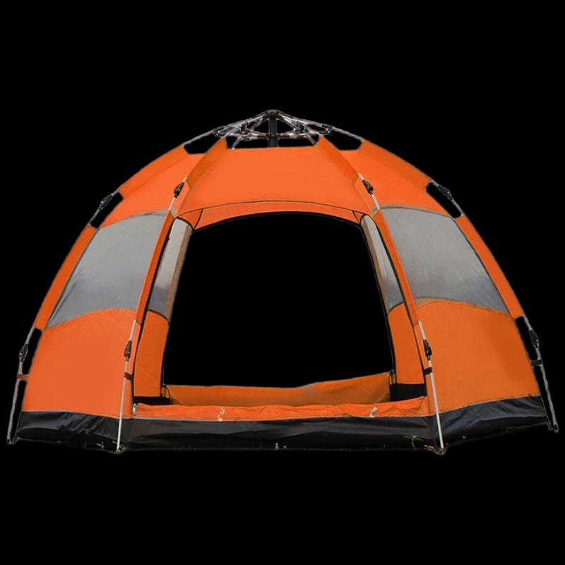 OEING Outdoor Automatic Hexagonal Double-Layer Tent