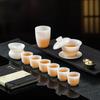 Shangqi Ceramic Hand-painted Gaiwan Tea Set