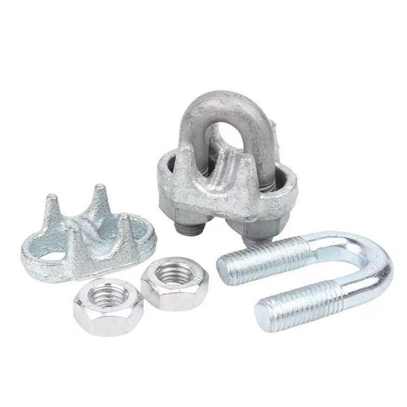 Galvanized Steel Wire Rope Clamp