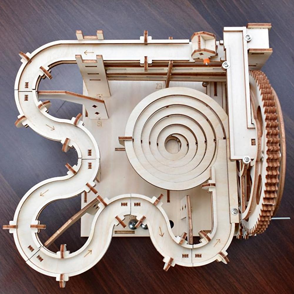 TOKIX 3D Craft Holzbausatz Laufkugel, Bausatz,