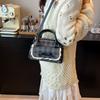 Premium Bag Women's Summer New Fashion Plaid Messenger Bag Premium Bowling Bag