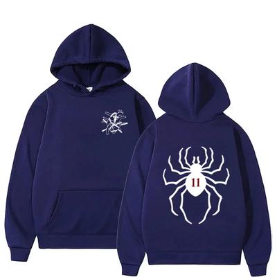 Anime Printed Hoodie Autumn Winter Women Men Casual Fashion Round Neck Long Sleeve Pullover Fleece Sweatshirts