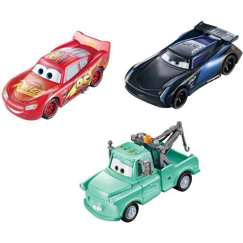 Disney Pixar Cars Color Changers Lightning McQueen, Mater & Jackson Storm 3-Pack