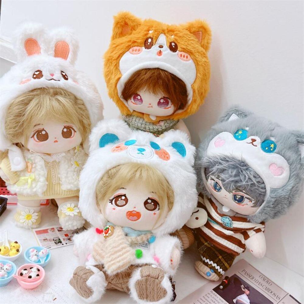 

Мультяшная плюшевая хлопковая кукла, мультяшные шляпы, головной убор, милый идол, кукла, головной убор 20 см style 7