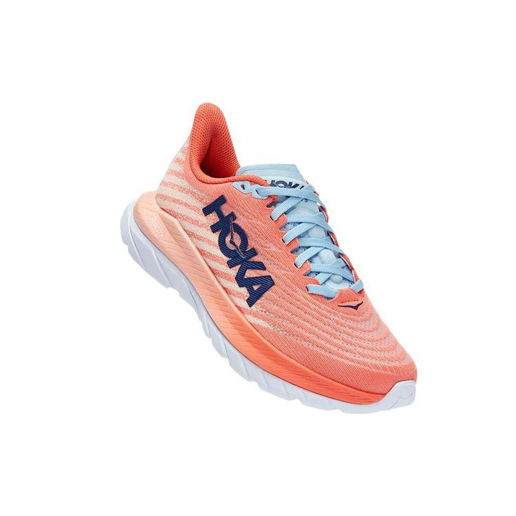 HOKA  Mach 5 Camellia Peach Women Sneakers Orange Peach-Parfait 1127894-CPPF