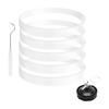 Silicone Gaskets Replacement Seal White Adapter for BL681A BL682 BL640 BL680 BL910 White Sealing Gasket with Hook Gasket