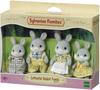 Epoch A1504595 Grey Rabbit Family Sylvanian Childhood - - Mini-doll -