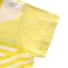 Familiar Made In Japan Freight Train Short Sleeve T-shirt 90 Yellow Kid's Used