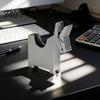 Office Desk Accessory Mule Shape Pen Holder, Multi-Functional 3-in-1 Organizer with Note Holder Business Three-in-one Card Box And Plastic Desktop for