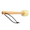 Drum Mallet Antislip Bass Drum Percussion Stick Hammer Wooden Musical Drumstick with Soft Felt Beige SP 01 37cm