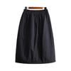 2025 Autumn/Winter Retro Padded Plus Size A-line Skirt: Artistic, Versatile, Age-Defying, Loose Fit
