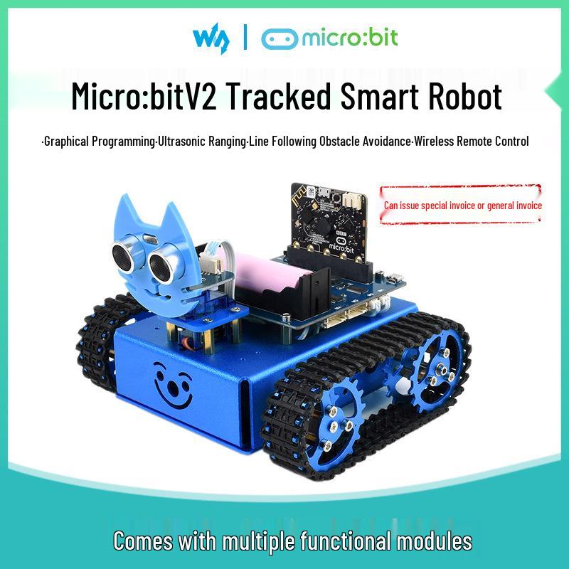 

Micro:bit V2 Multi-Module Graphical Programming Robot Kit