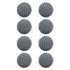8PCS Clothes Drying Ball Silicone Reusable Drying Ball for Drying Machine 6cm