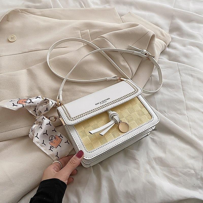 

Chic Colorful Soft Sided Small Bag For Women Trendy Casual Everyday Crossbody Handbag