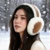 Foldable Winter Plush Ear Muffs for Men and Women, Ear Protection, Cover, Women's Cold Weather Gear, Anti-Cold and Warmth
