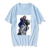 Spiel PRAGMATA Key Art T-Shirt Baumwolle Kurzarm Sommer Streetwear Rundhals Mode Grafikdruck T-Shirt Männliches T-Shirt