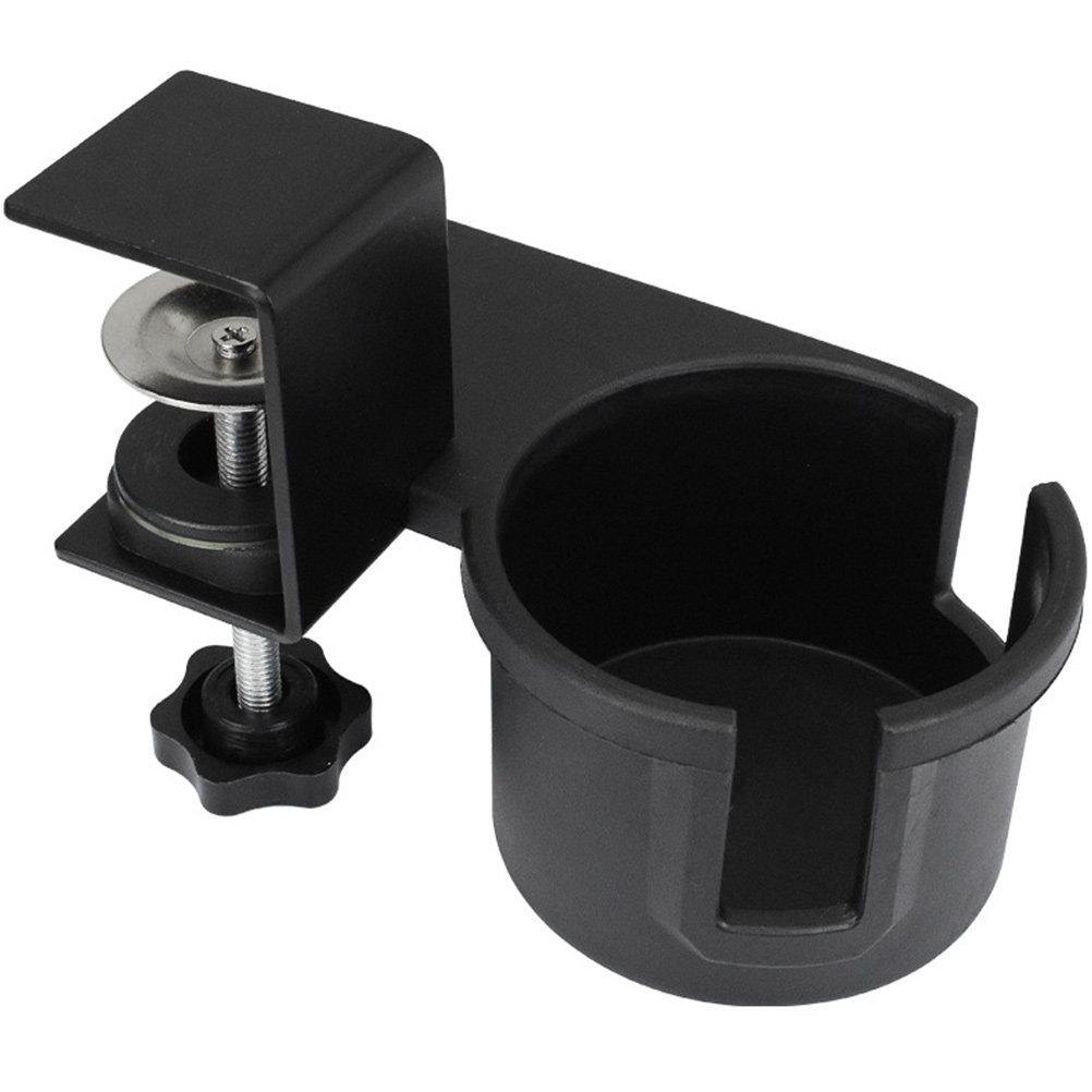 Desk Side Holder Clip Rotary Cup Support For Water Bottle Can Cup Fixing Stand Non-Slip Base Tabletop Supplies Beverage Holder