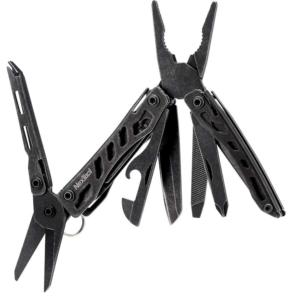 

NexTool Mini Flaship 10-in-1 Multi-Tool Stainless Steel Folding Pliers Pocket Size for Camping Fishing Outdoor Activities