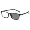 Ultra Light TR90 Photochromic Reading Glasses Sports Style Anti Slip and Anti Blue Light Glasses Outdoor Cycling Sun Protection